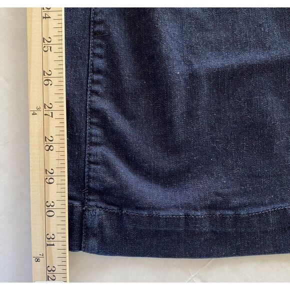 Lane Bryant Genius Fit Flare Jeans Plus Size Blue Stretch Denim Flattering Sz 20 - Picture 7 of 9